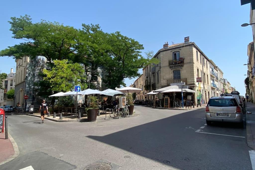 Apt T2 Neuf, Terrasse, Centre Ville, 8Min Comedie Montpellier Exterior photo