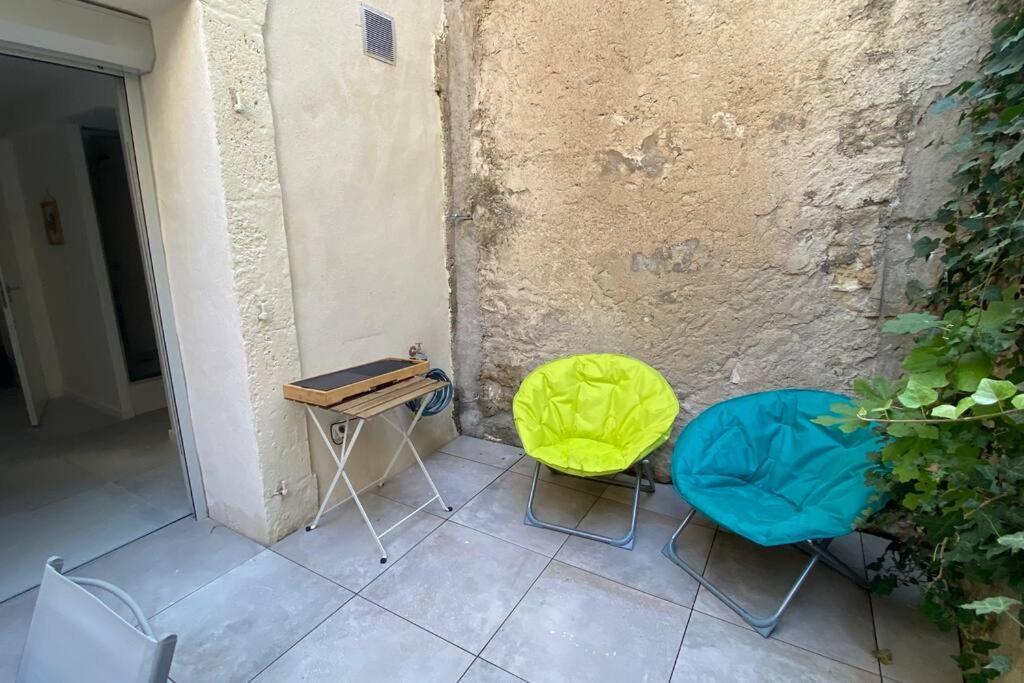 Apt T2 Neuf, Terrasse, Centre Ville, 8Min Comedie Montpellier Exterior photo